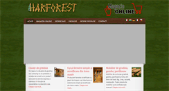 Desktop Screenshot of harforest.ro